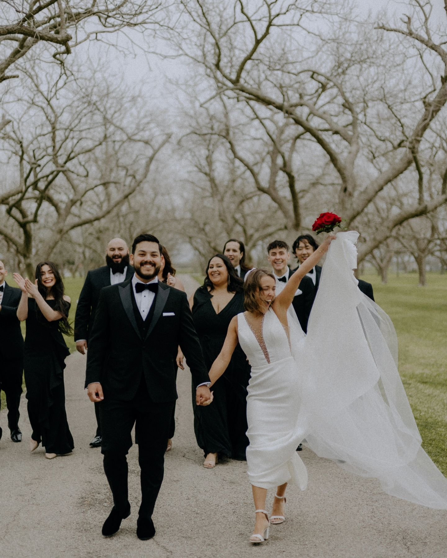 Imagine you get married on leap day 🌹 

You walk yourselves down the aisle &amp; party with your besties. It was almost impossible to narrow down this count for Hannah &amp; Javier. Can't wait for your anniversary in 4 years 🫶🤣