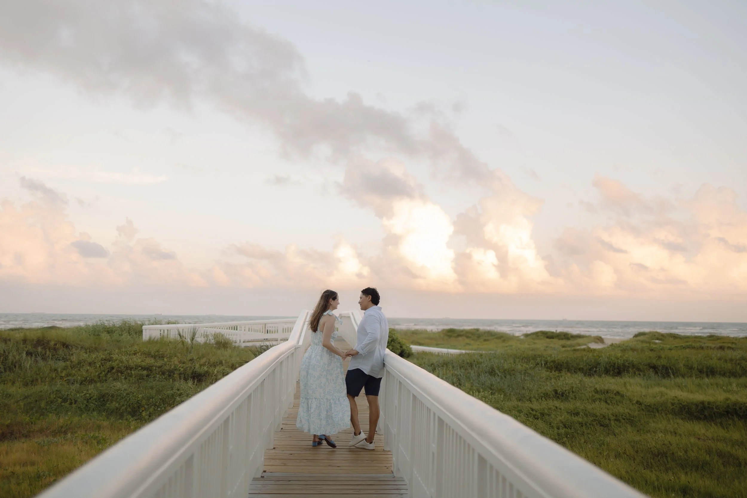 Alma & Brandon- Galveston, TX