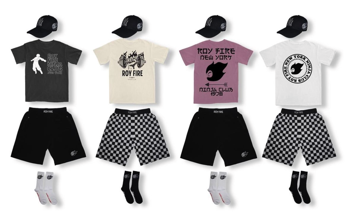 Become a Part of the Roy Fire Ninja Club with Our Elevated Streetwear Collection