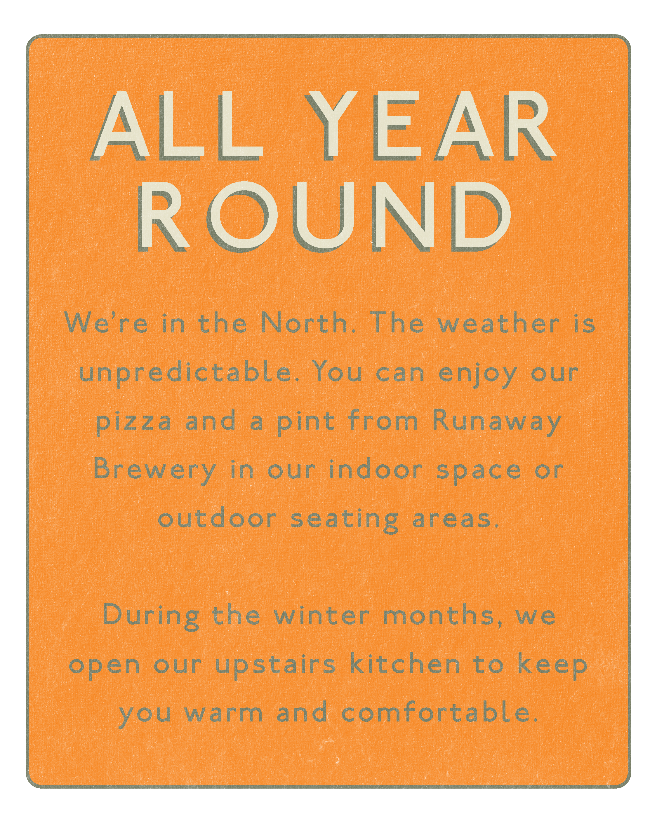 Indoor and outdoor seating is available.