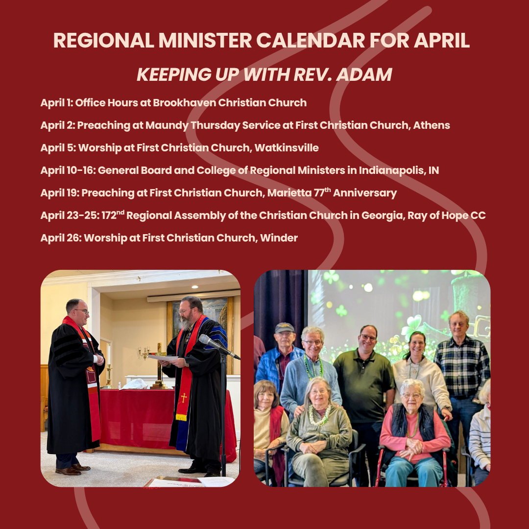 Where’s Rev. Adam?