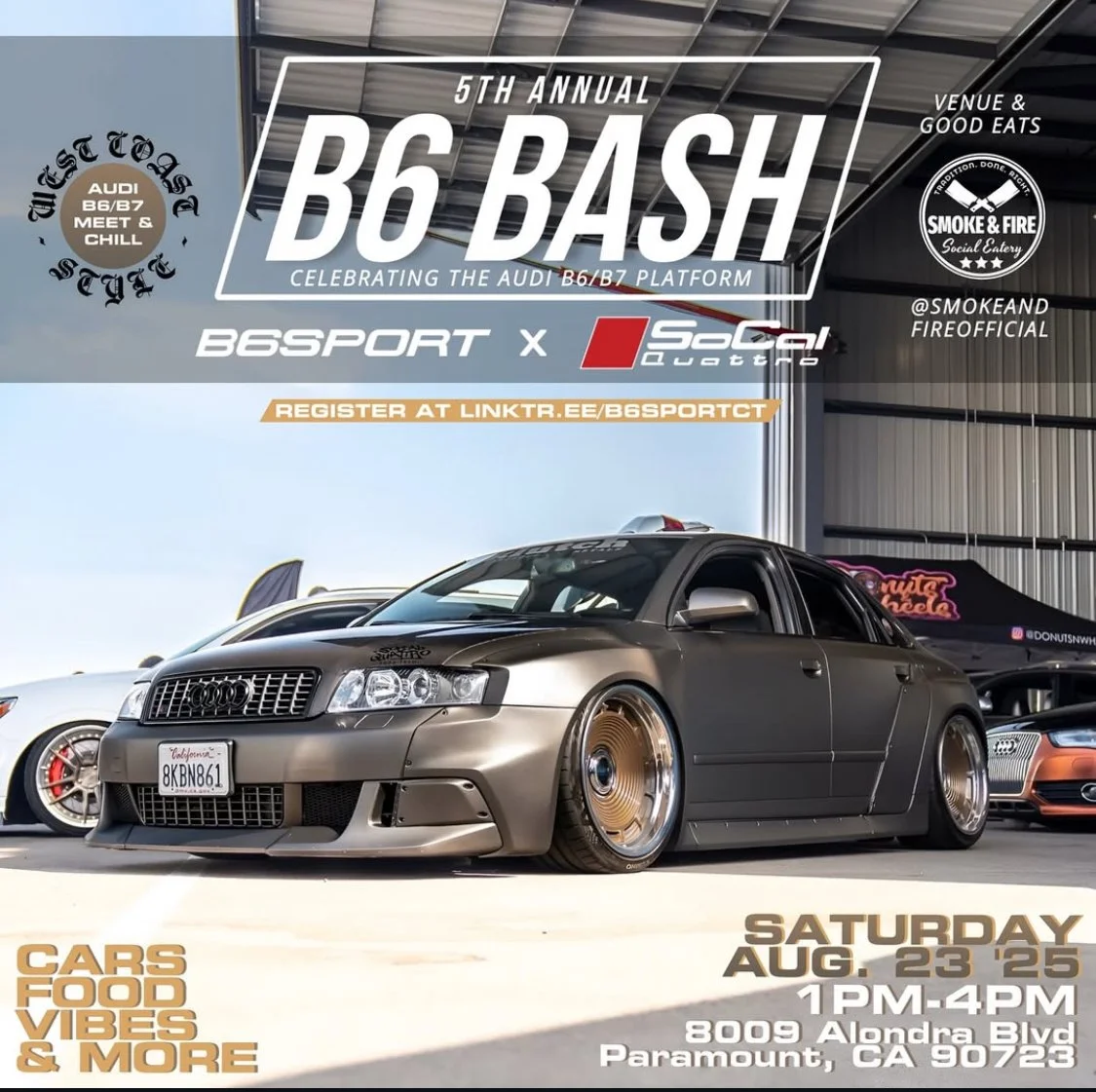 B6 Bash Presented by B6sportCT x SoCl Quattro