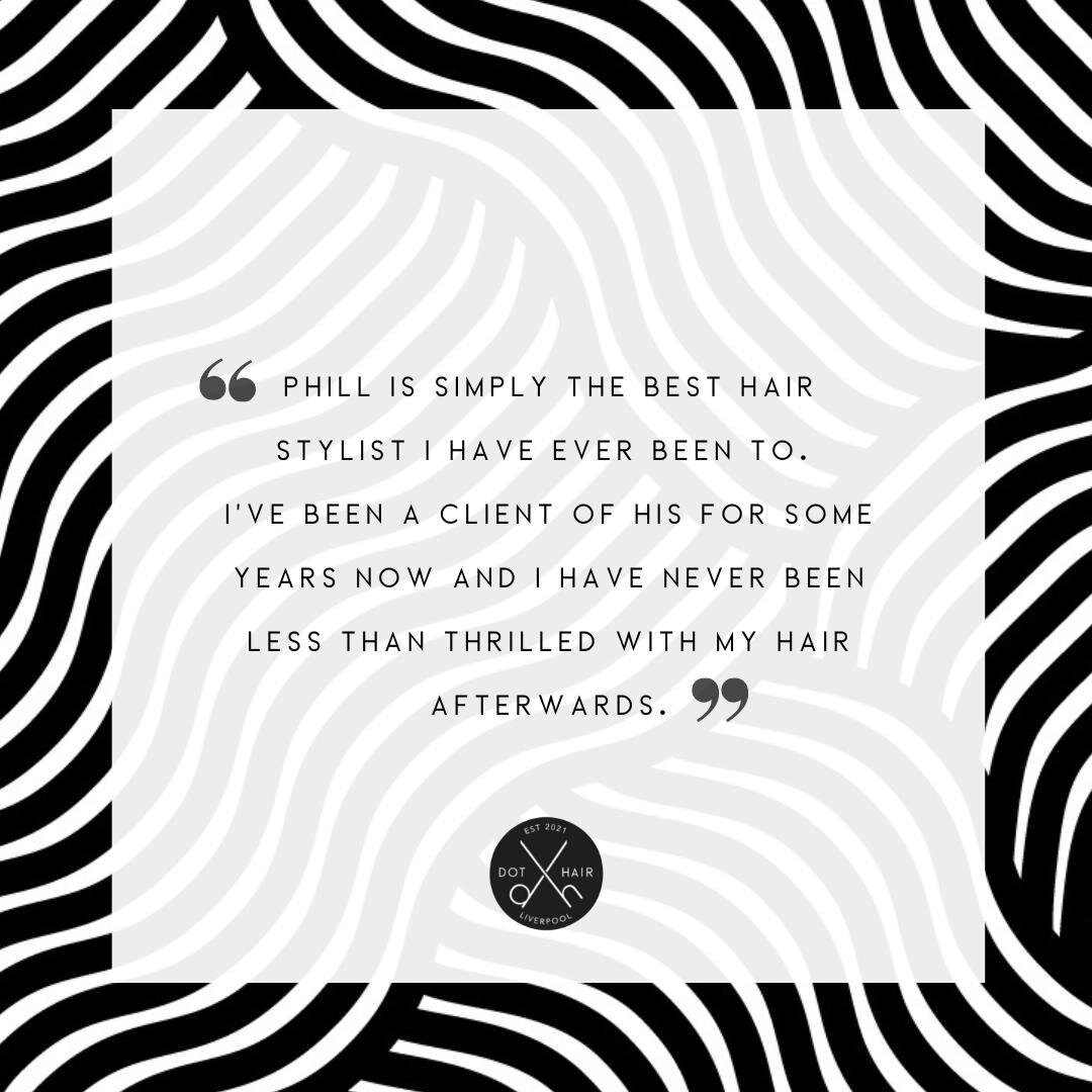Some fabulous feedback on this lovely Wednesday morning 🖤

Thank you Lucy!

Have you visited Dot hair recently? ✂️

Leave us a review on Facebook or Google ✨

#dothairliverpool #lorealpro #lorealpro #iamahairartist #iamahairartistwin #frenchbalayage