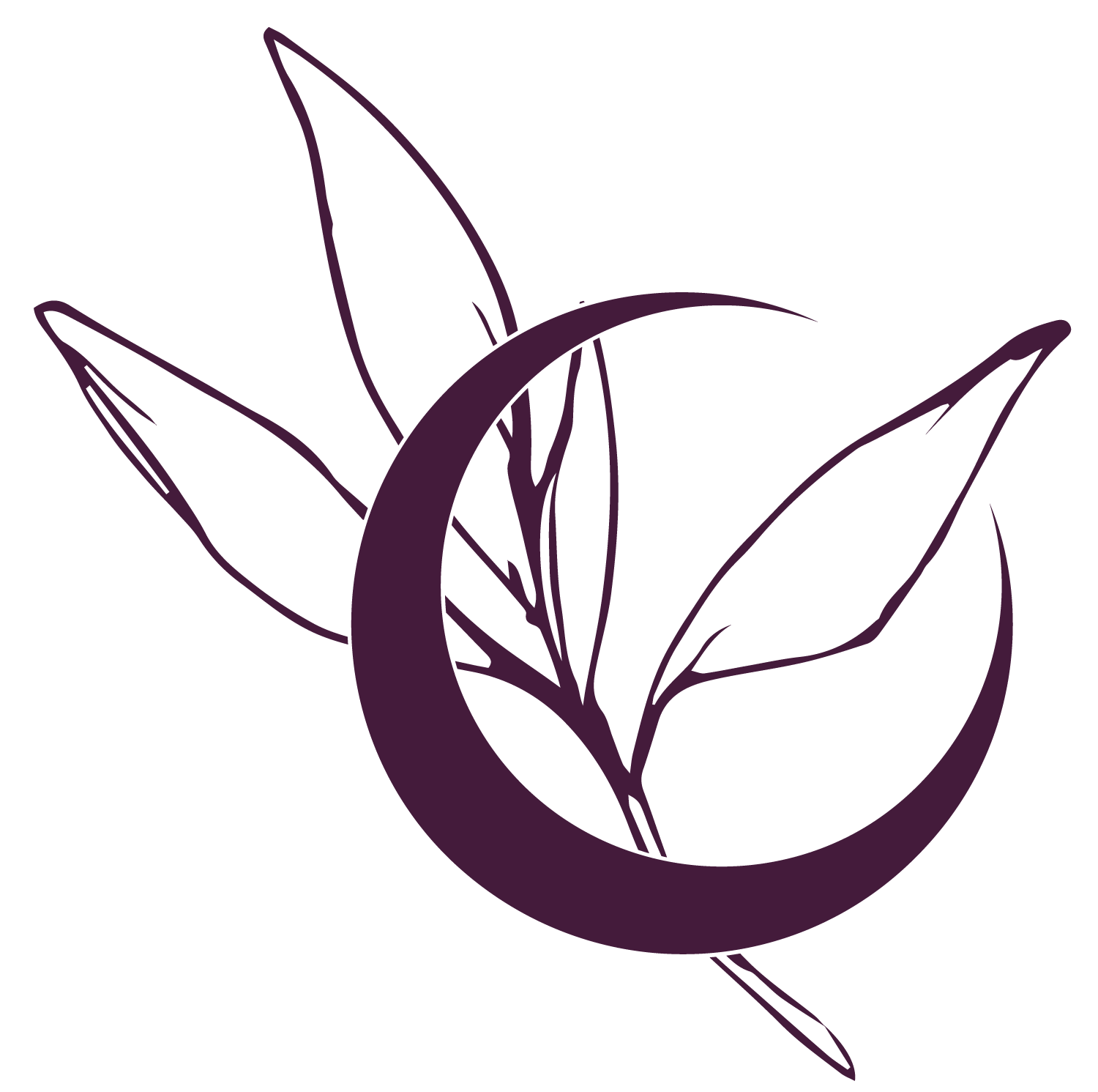 Squamish Medium Moon and Sage Purple Icon