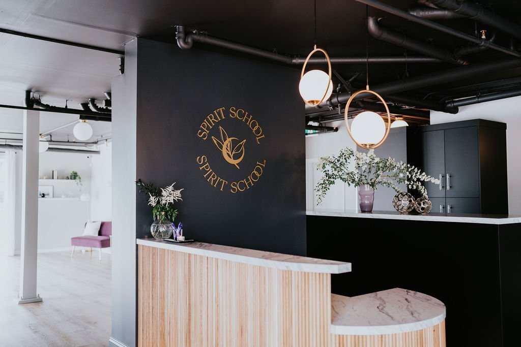 Spirit School front desk venue rental