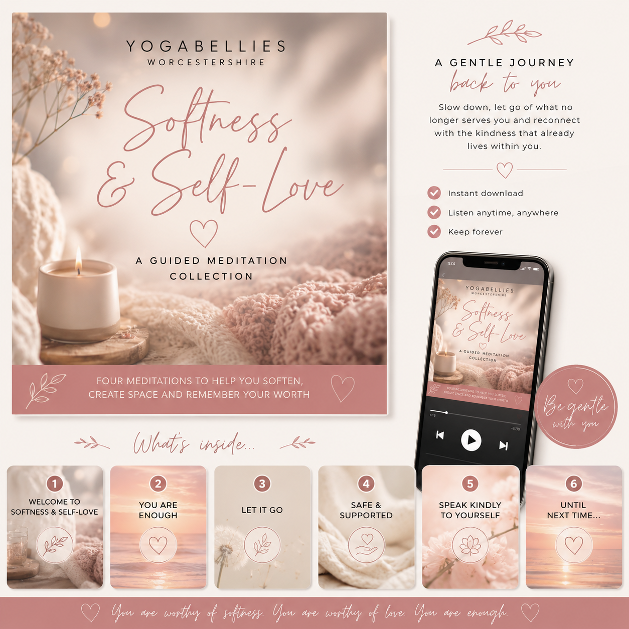 Softness & Self-Love – Guided Meditation Collection