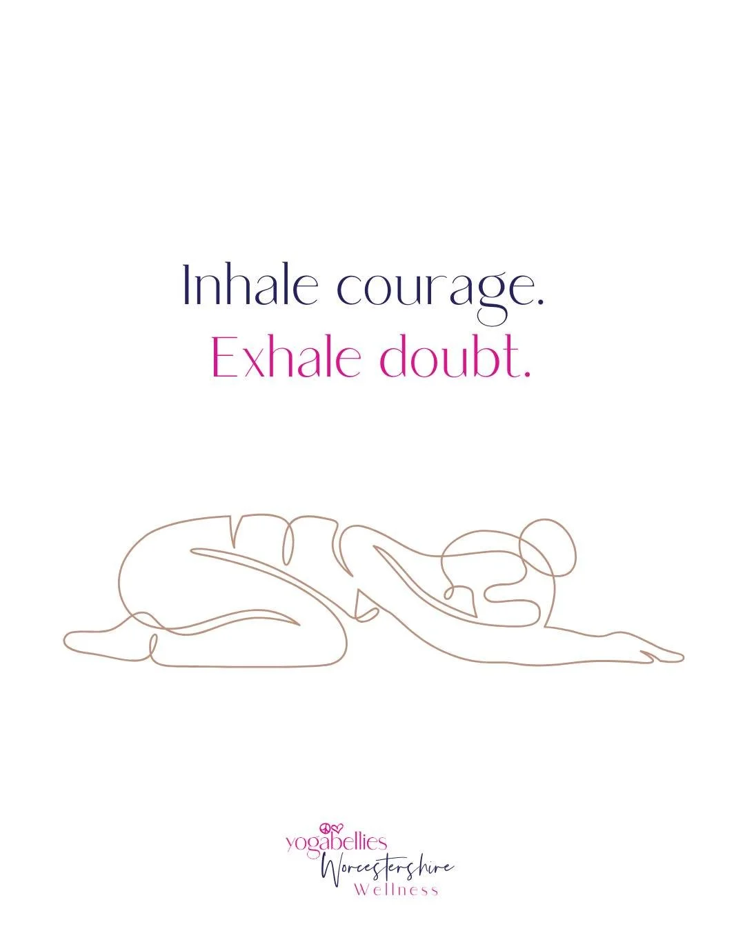 Step into your week with a full, deep breath of courage.

Let the doubt go, you&rsquo;ve got this 💪

And if in doubt&hellip; stretch it out.

#YogaMonday #MotivationMonday #CourageAndCalm #YogaQuotes #WorcesterYoga