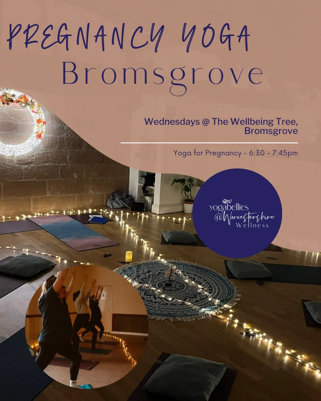 Looking for a way to relax, stretch and prepare your body (and mind) for birth? 

Our Pregnancy Yoga classes in Bromsgrove offer a calm, supportive space to move gently, breathe deeply and connect with your changing body and growing baby.

No yoga ex