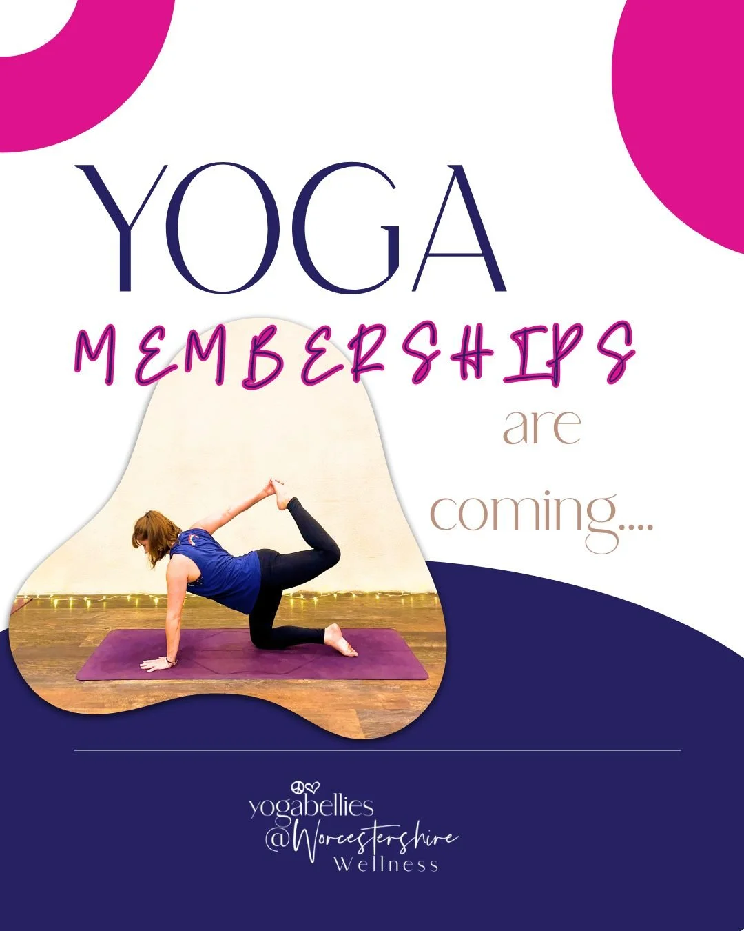 🎉 Yoga memberships are coming 🎉

This week marks 6 years of Yogabellies Worcestershire and with that comes a few gentle changes 💛

Over the years, our community has grown, evolved and asked for more consistent, supportive ways to practice. So I'm 