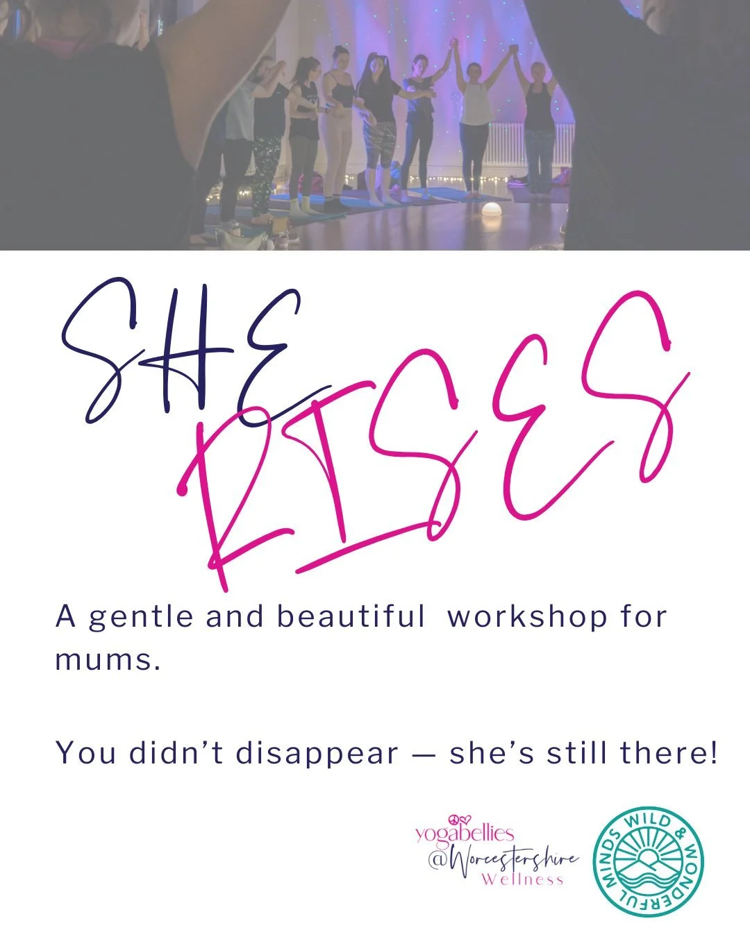 Myself and wildandwonderfulminds  are so proud to bring you She Rises 💜
You didn&rsquo;t disappear - she&rsquo;s still there

Becoming a mum can be beautiful and disorientating. After having a baby, many women feel they&rsquo;ve lost touch with who 