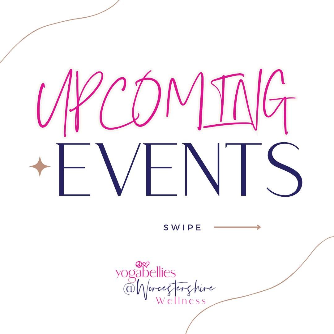 Something for everyone this spring and beyond 🌸

We have the most beautiful events coming up over the next few months and I would love to see you there 💗

Whether you're looking for time to yourself, a special experience with your little one or som