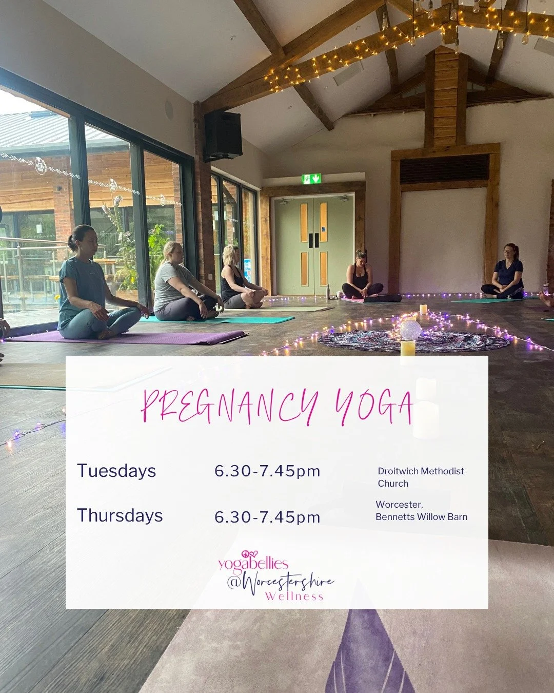 Pregnancy is one of the most incredible things your body will ever do. It deserves to be supported 💗

Our Pregnancy Yoga classes are so much more than movement. They're a space to:
💗 Connect with your baby
💗 Prepare your body and mind for birth
💗