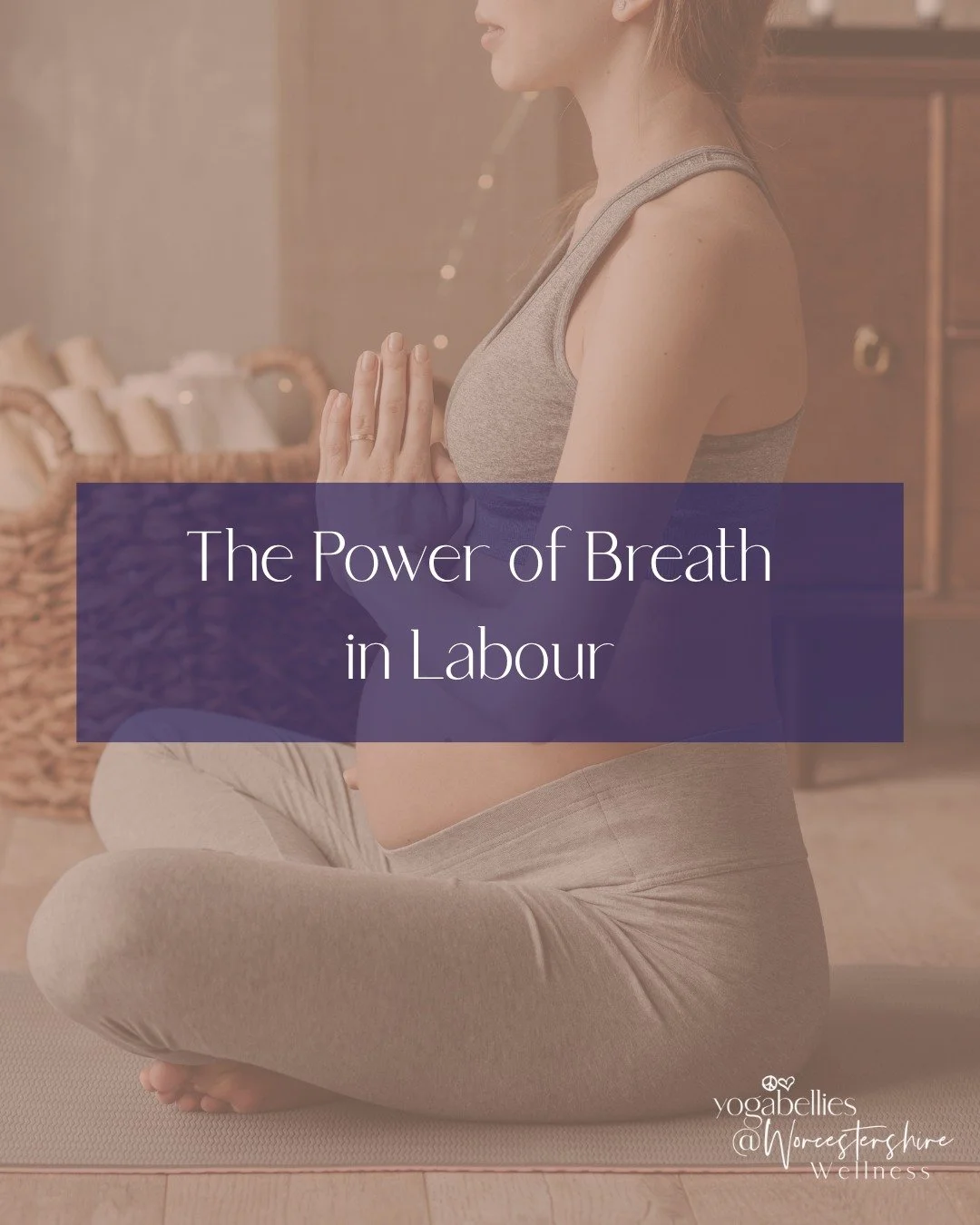 Did you know that the way you breathe during labour can genuinely change your experience of it? 

In our pregnancy yoga classes we practice two key breathing techniques that we use throughout labour:

🌸 Full Yogic Breath - a slow, deep belly breath 
