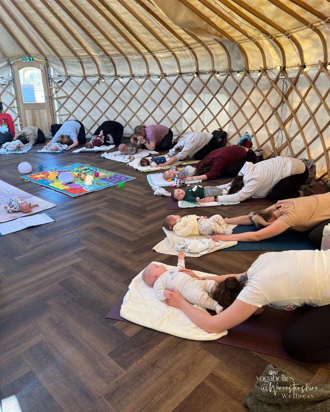 Happy Friday! 

If you're wondering what to do with yourself and your little one next week and you fancy getting out the house, our Mum &amp; Baby yoga classes are running on Tuesday and Thursday and we would LOVE to see some new faces on the mat.

I