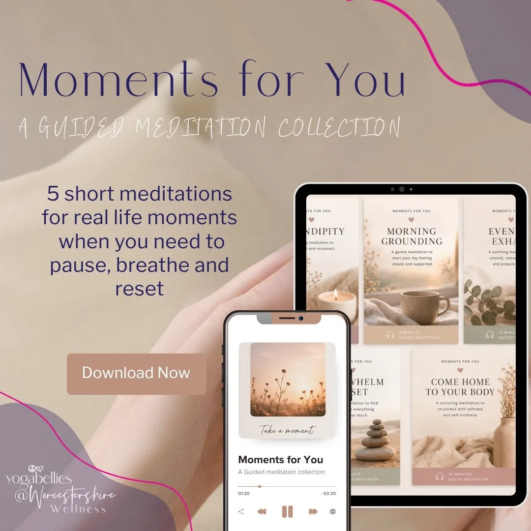 I've been quietly working on something for a little while&hellip; and I'm finally ready to bring it to you 💗

Moments for You - a guided meditation collection

Created for the real, everyday moments when you need to pause, breathe and come back to y