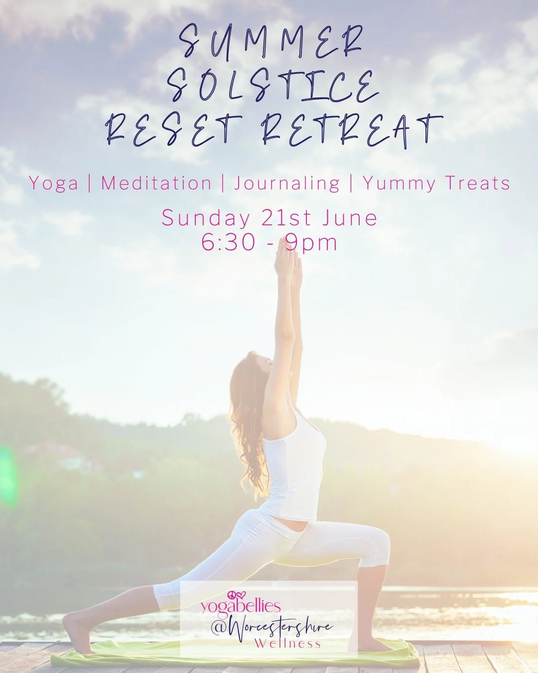 Something really special is coming this June ☀️

The longest day of the year deserves to be celebrated properly and I have the most beautiful evening planned.

Summer Solstice Reset Retreat
📅 Sunday 21st June
⏰ 6:30pm &ndash; 9pm
📍 Bennetts Willow 