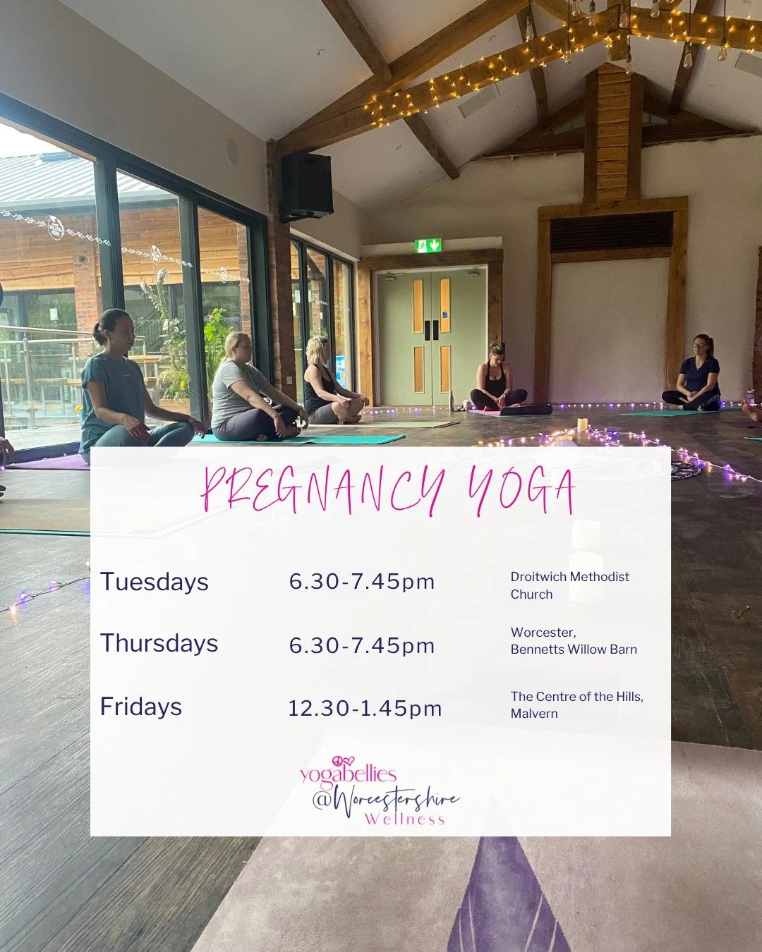Pregnancy yoga is about so much more than stretching. 🤍

It&rsquo;s time each week to slow down, connect with your baby and move your changing body in a way that feels good.

Our nurturing classes combine pregnancy-safe movement with breathing techn