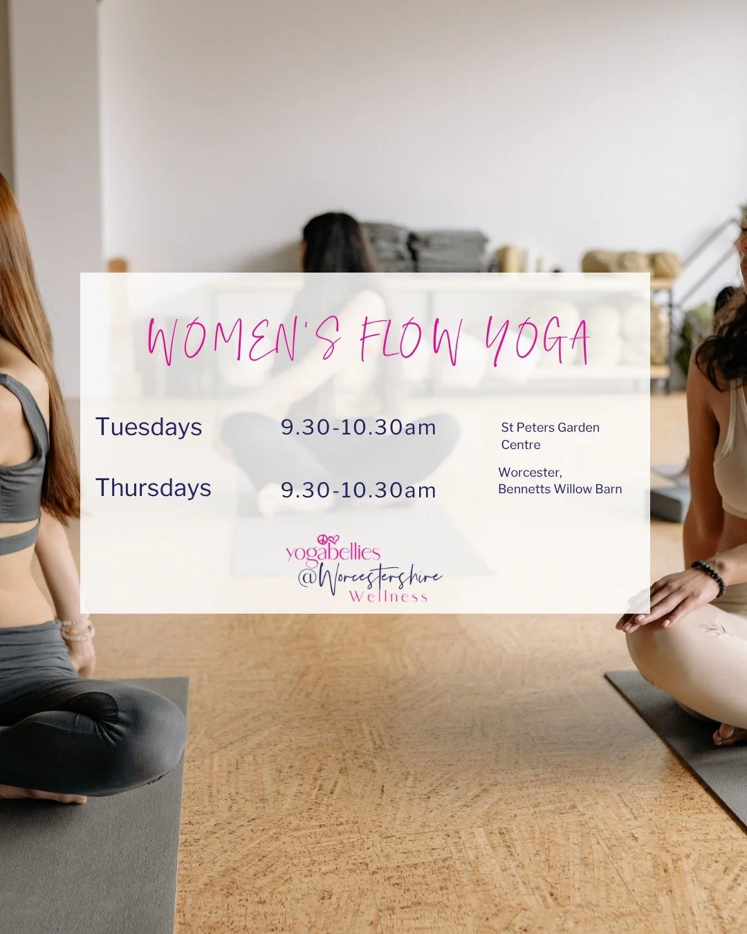 How would it feel to start your morning with an hour that&rsquo;s just for YOU?

Women&rsquo;s Flow is our energising morning yoga class, designed to get your body moving, build strength and improve mobility.

We move dynamically, but there&rsquo;s n