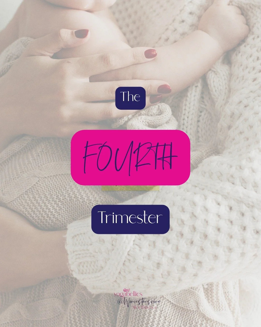 Have you heard of the fourth trimester? 🤱

It describes those first few months after your baby arrives - a huge period of adjustment for both baby AND mum.

Your body has been through pregnancy and birth. Your hormones are changing. You&rsquo;re rec