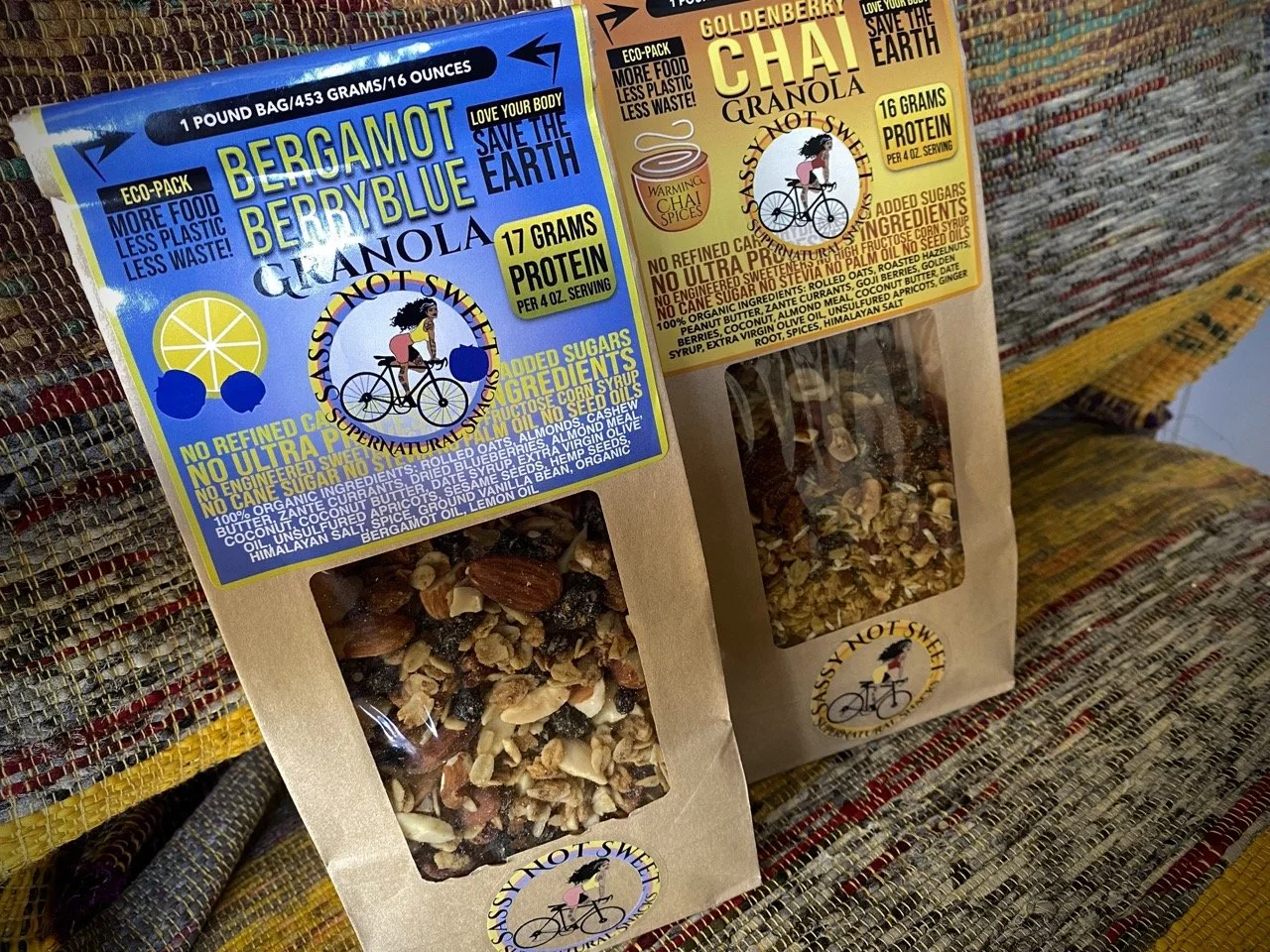 High protein granola without added sugars 