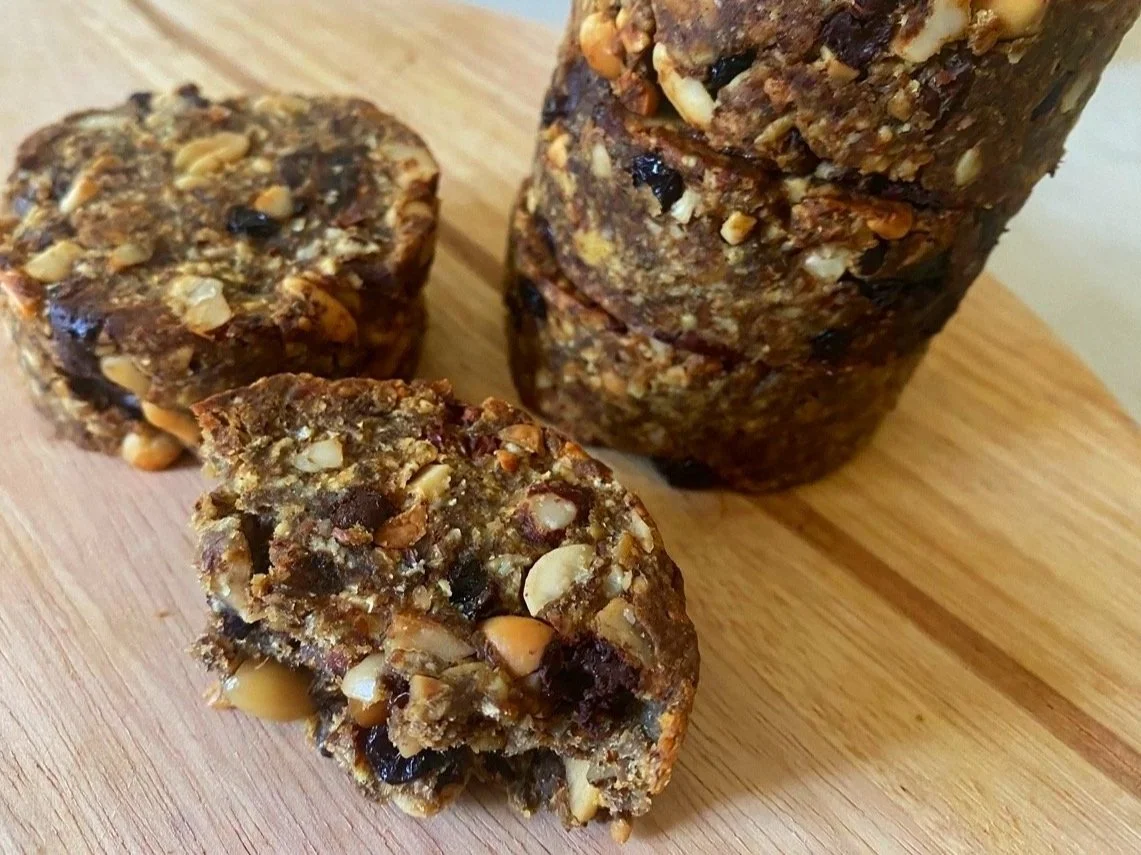 banana peanut butter protein bar