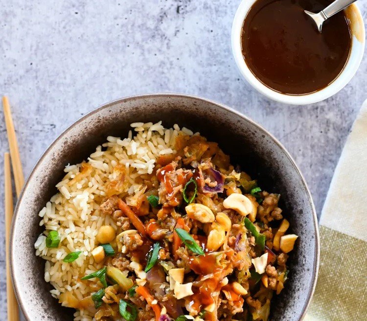 Egg Roll In A Bowl