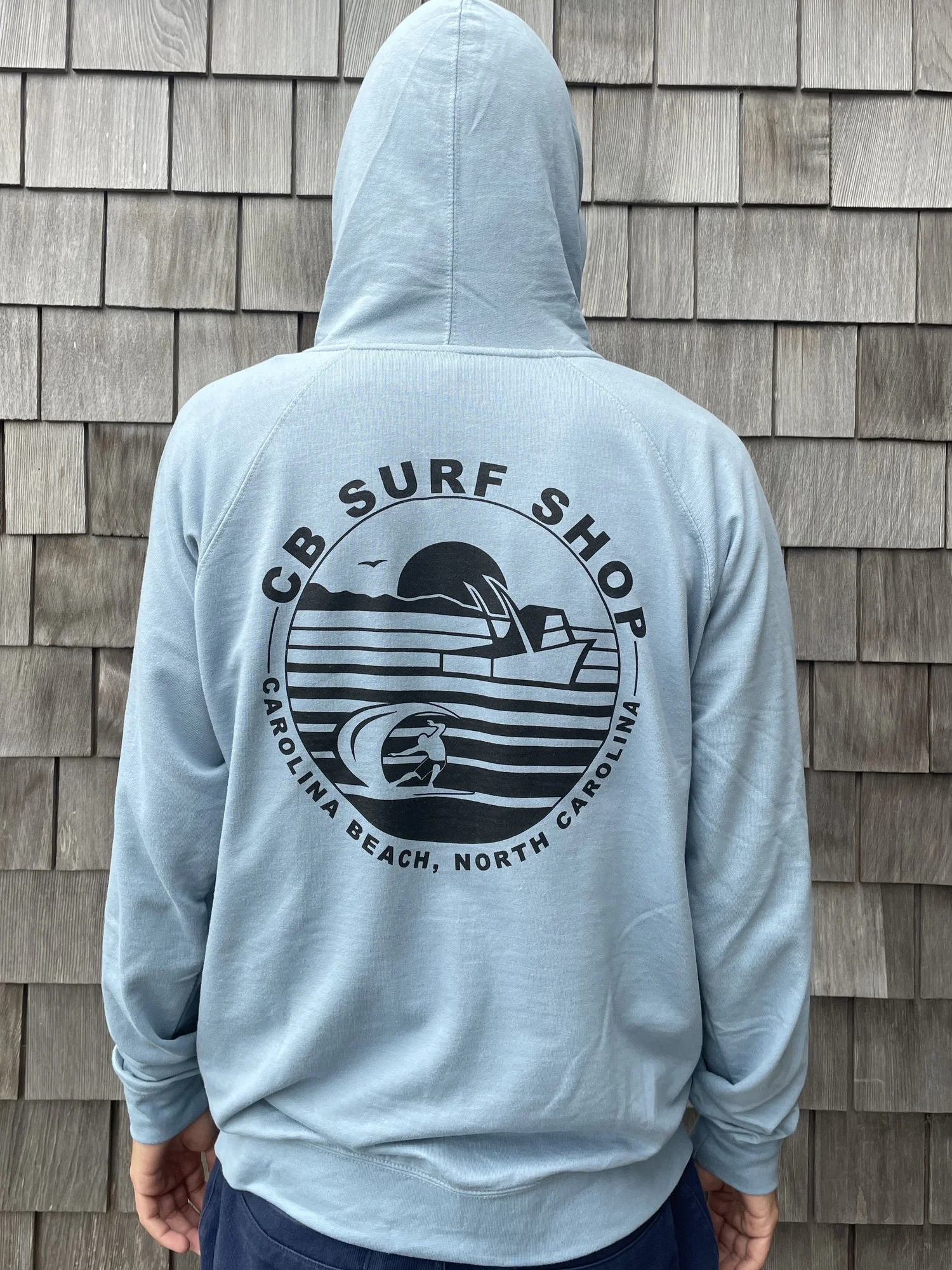Top surf style hoodie on Sale