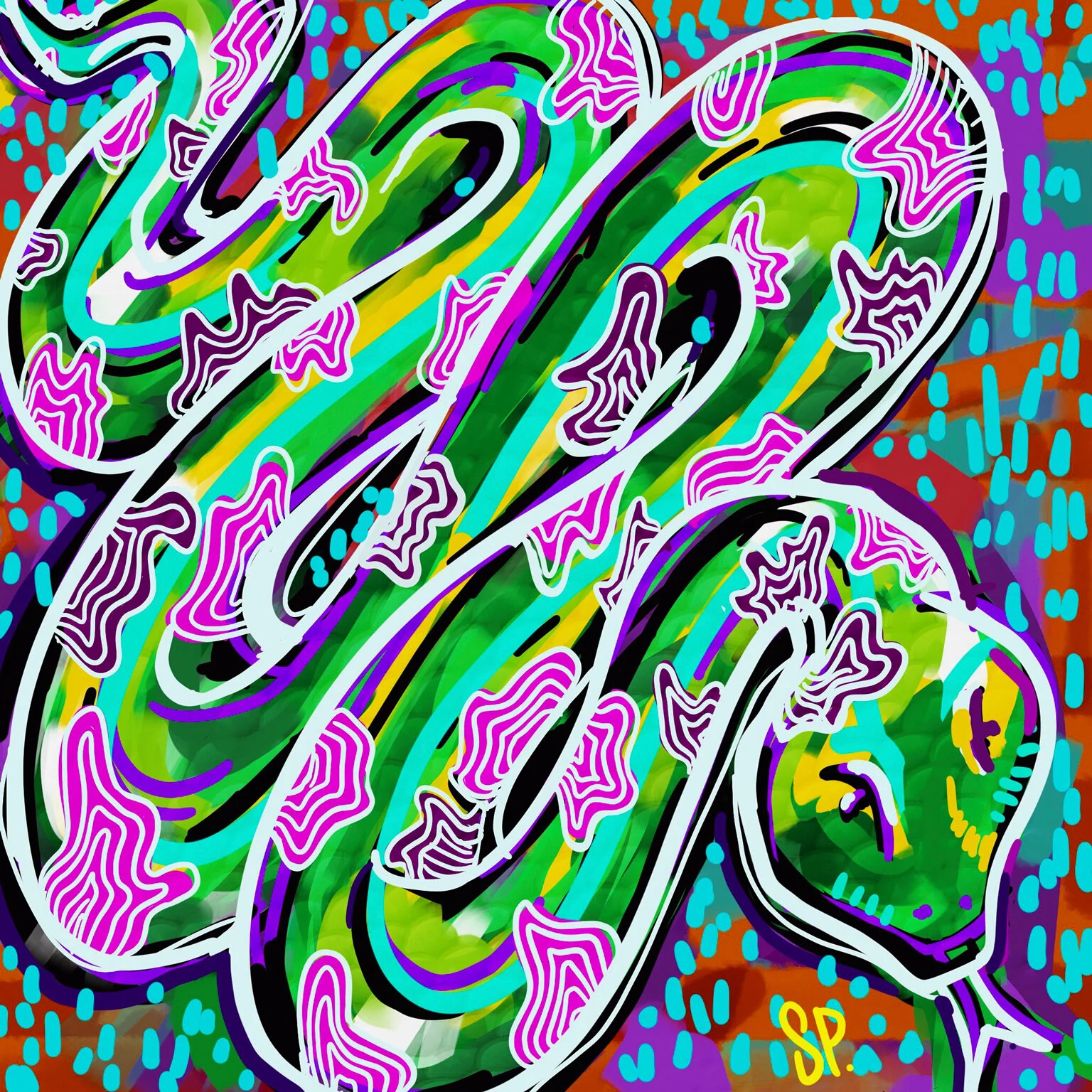 digital illustration - made with Procreate app on my iPad