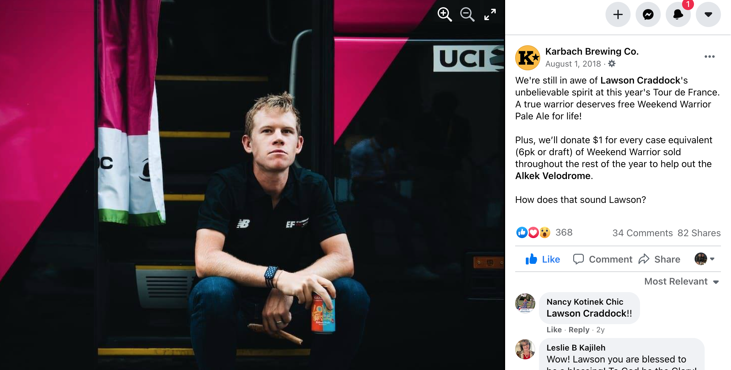 Turning an unfortunate event into a powerful message and moment - Lawson Craddock 2018 Tour De France
