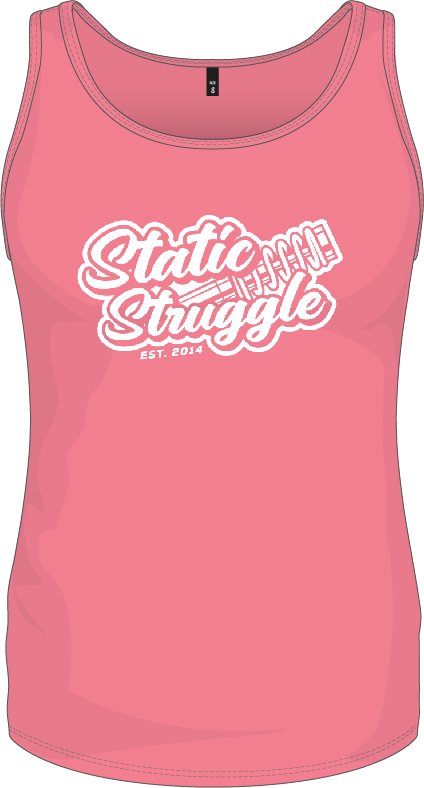 Womens Soft Pink Tank