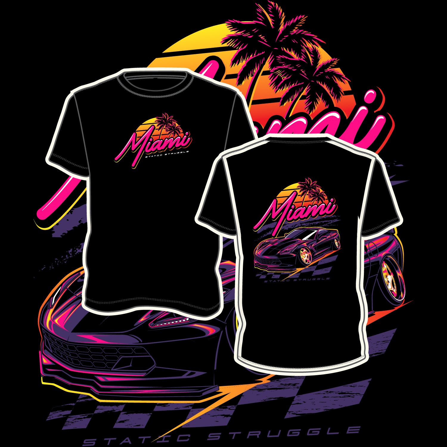 Miami x @johnbwtf Exclusive T-Shirt