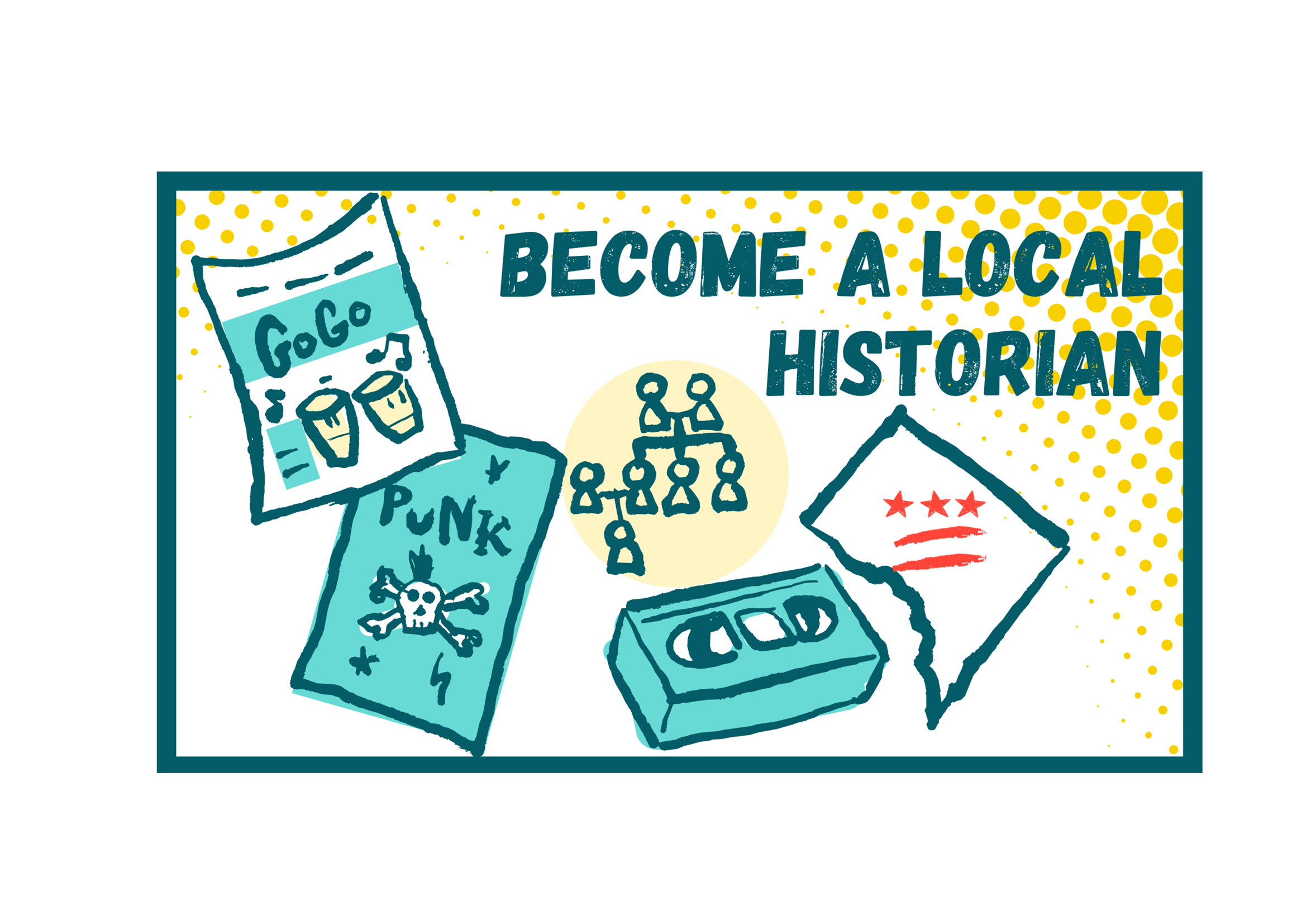 Highlighting the library's archives and research resources, made tiny.