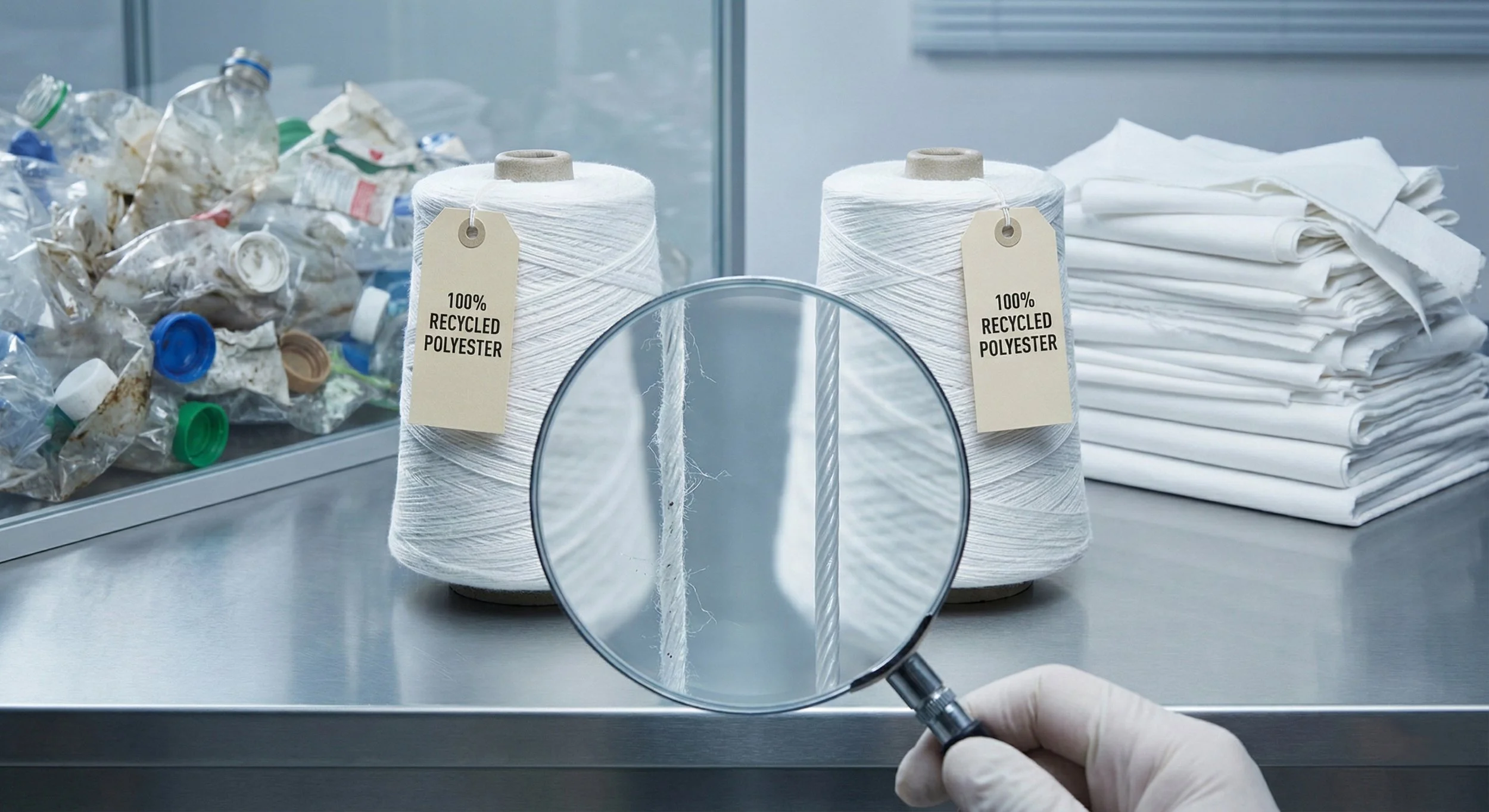 Porque nem todo o poliéster reciclado é igual