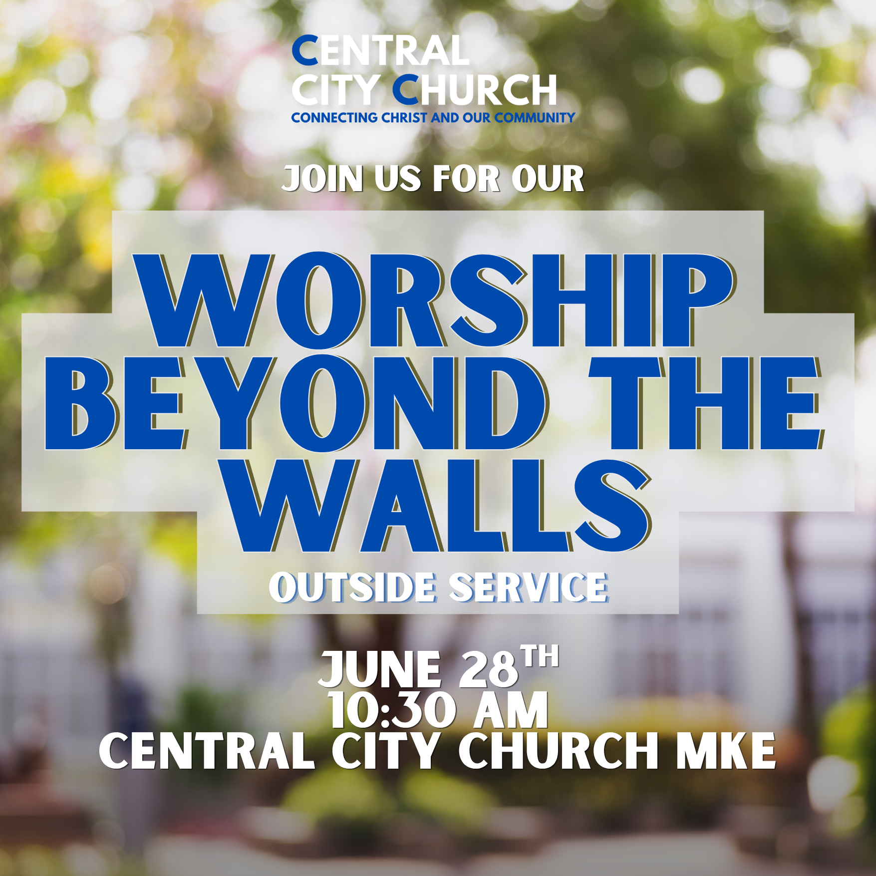 Outdoor Sunday Service