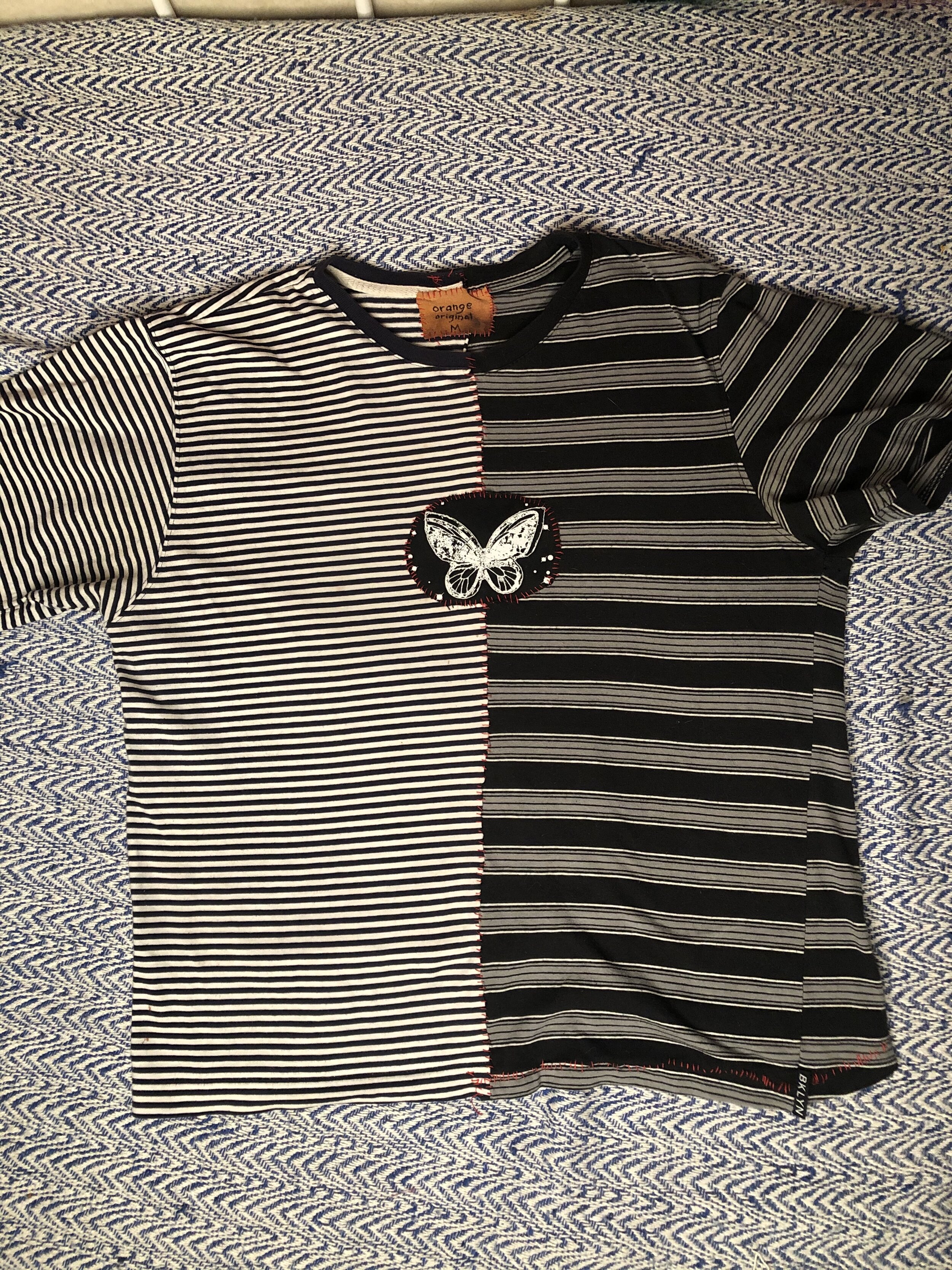 bff tshirt with handsewn patch