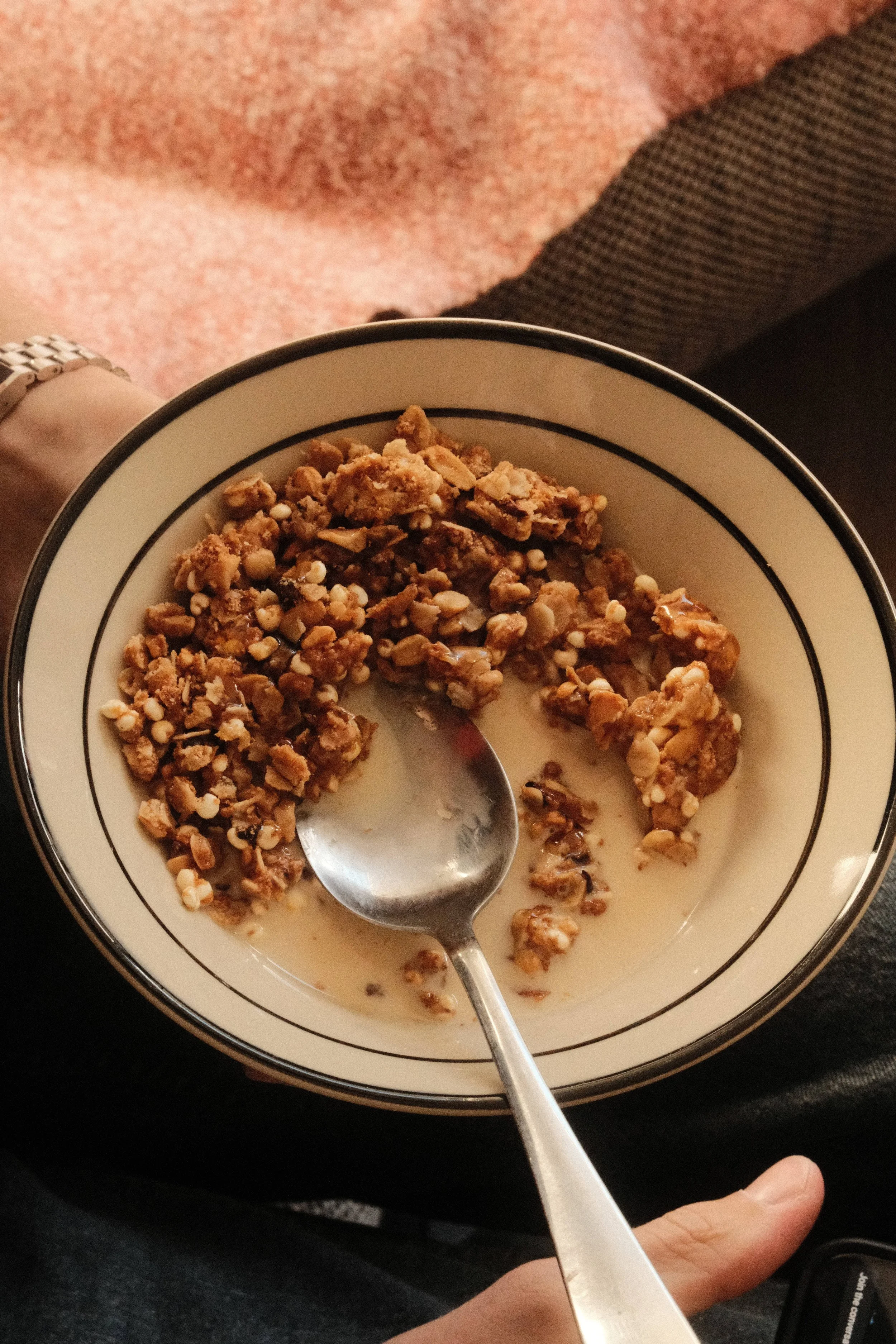 Vegan Peanut Cocoa Granola Clusters by Planet Cocoa