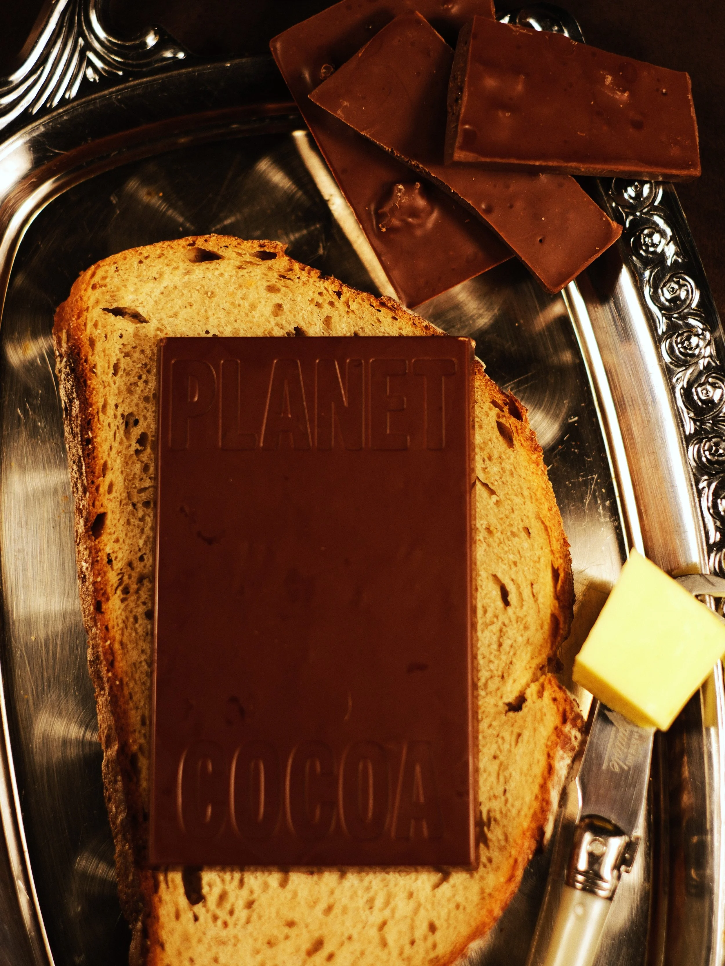 Sourdough Crunch Oat Milk Chocolate Bean to Bar Planet Cocoa