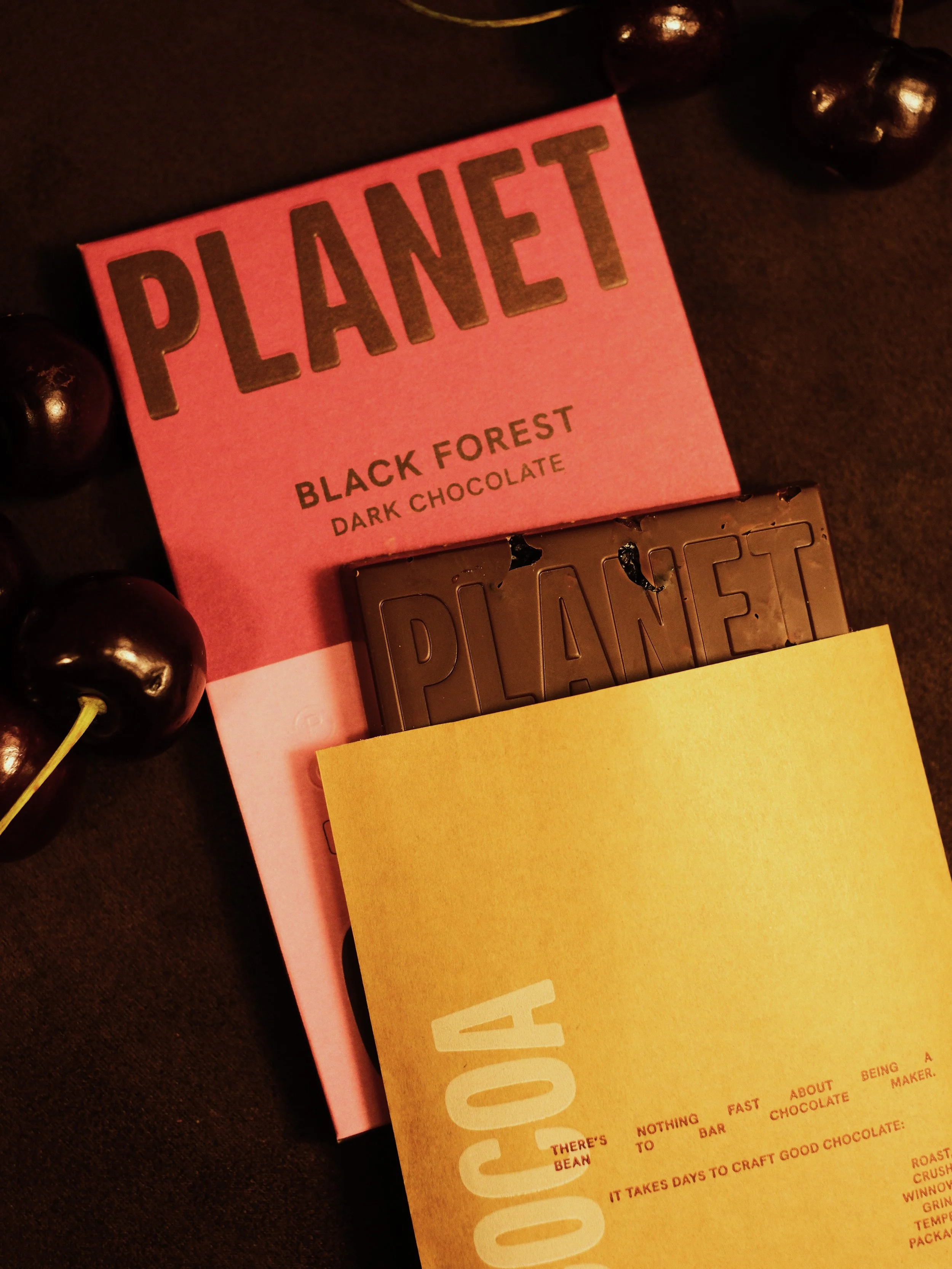 Black Forest Dark Chocolate Bean to Bar Planet Cocoa