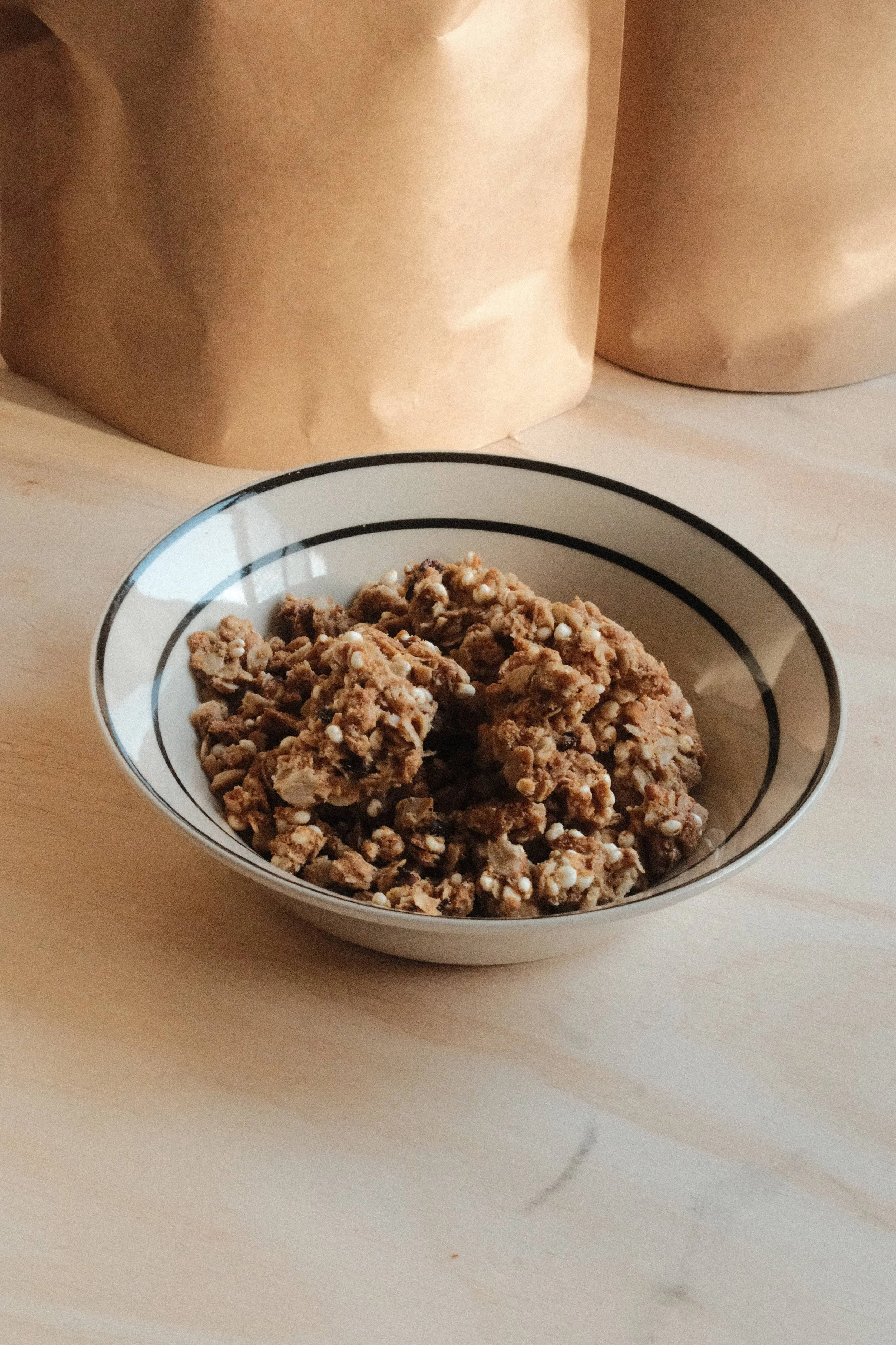 Vegan Peanut Cocoa Granola Clusters by Planet Cocoa