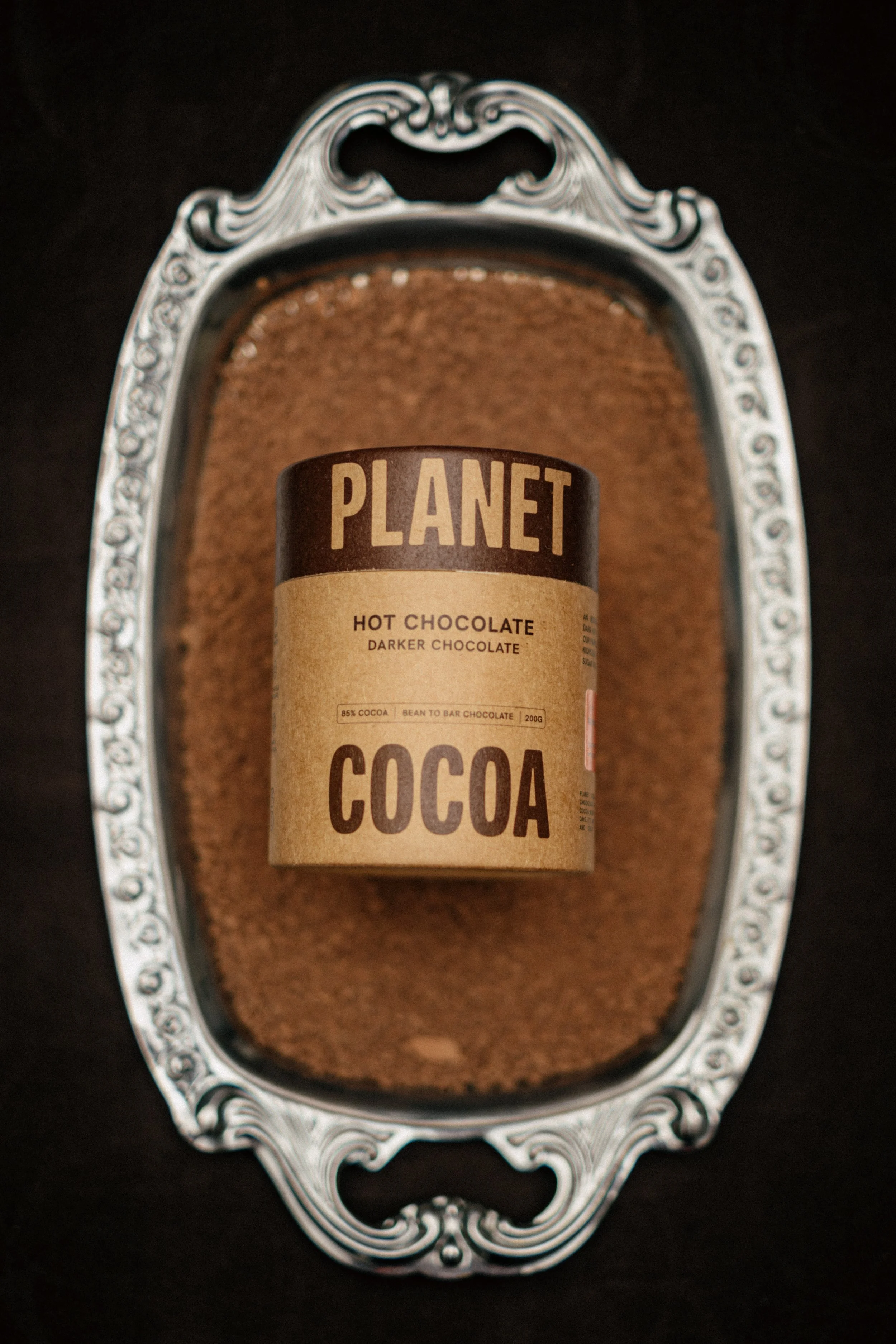 85% Dark Drinking Chocolate Bean to Bar Planet Cocoa Hot Chocolate