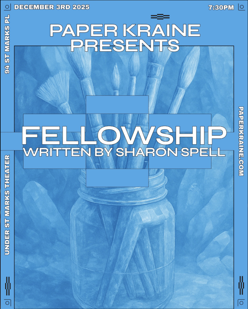 Fellowship Table Reading at Paper Kraine