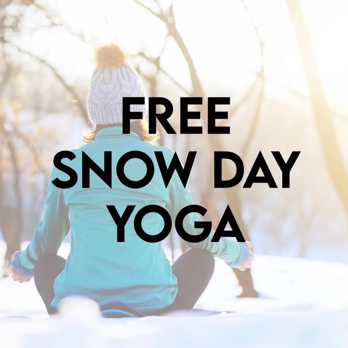 It&rsquo;s happening again, friends. ❄️

Based on the dreadful blizzard forecast, we&rsquo;ll be closing the studio on Monday and all regularly schedule classes are cancelled.

As tradition goes, if we have to close the studio, we also like to offer 