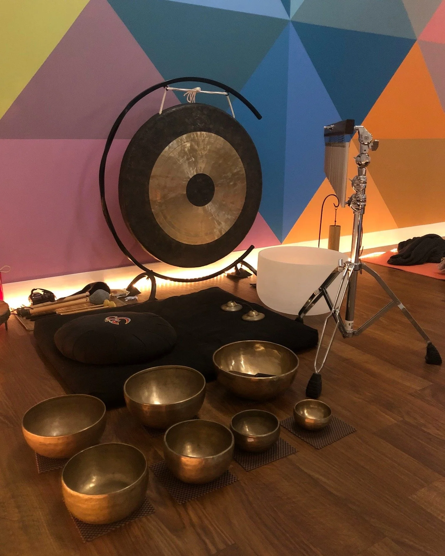 Join Jen and Doug this Friday evening for our next Restorative Sound Healing workshop.

Slow and mellow yoga poses, gentle healing music, and and evening of relaxing, restorative energy as we turn the page and welcome in the spring season.

This work