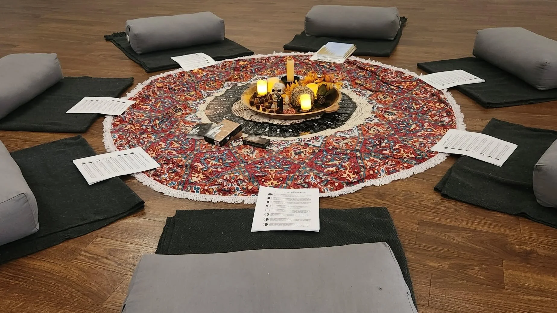 Join us this Friday from 6:30-8:00pm for our monthly Women's Circle!

Share openly, listen patiently, make friends, learn about the phases of the moon, the seasons, and planetary cycles.

We're a little bit astrology and nature, a safe space to vent,