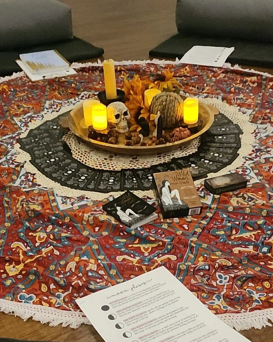 Join us this Friday for Women's Circle - Connecting with our Ancestors

Due to busy schedules and a November calendar that's already looking full, we decided to host two Women's Circles in October and skip meeting in November. Please join us this Fri