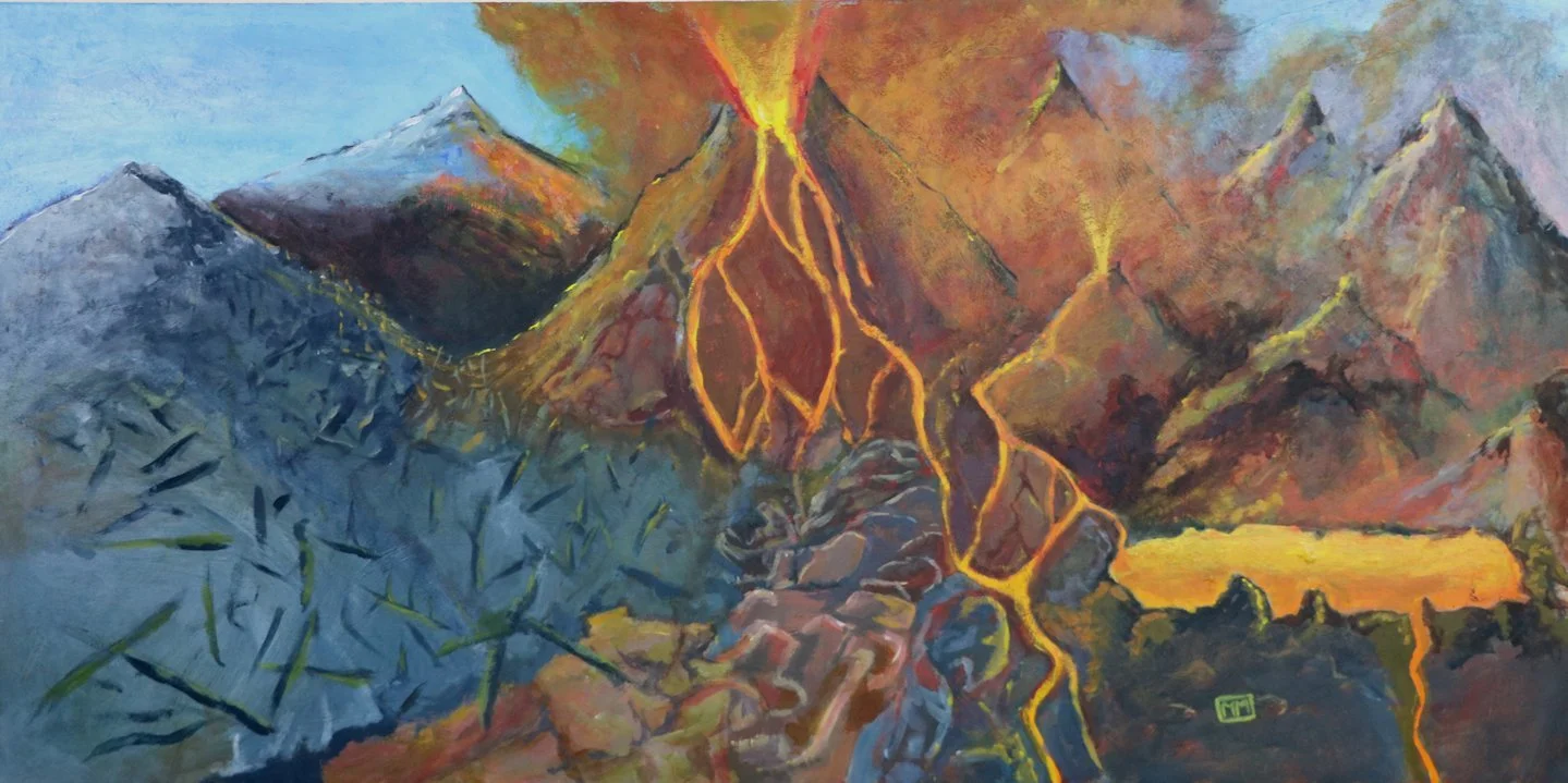 Volcanic Landscape by Paul Smith
