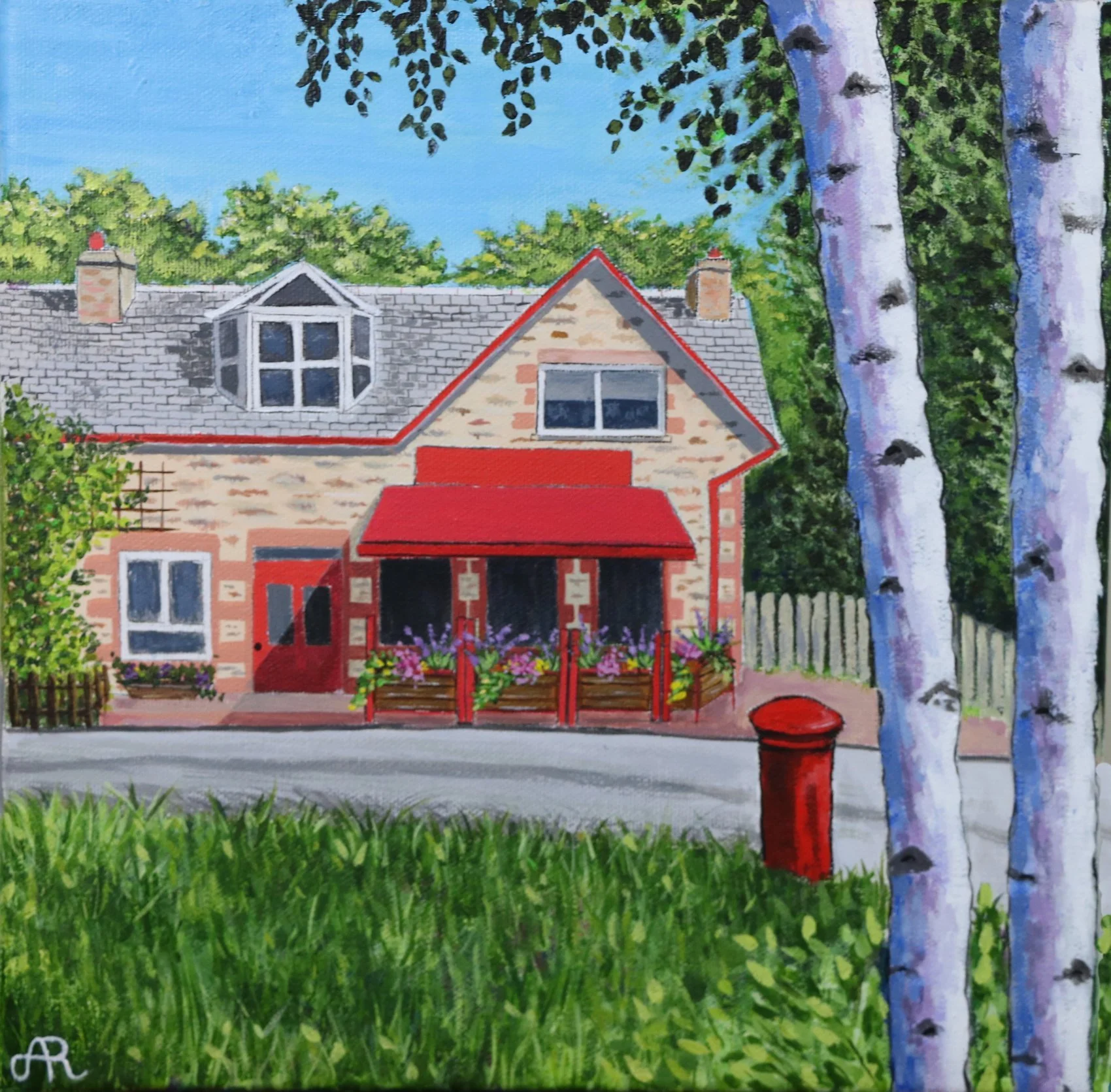 Kincraig Post Office by Anna Rodigan