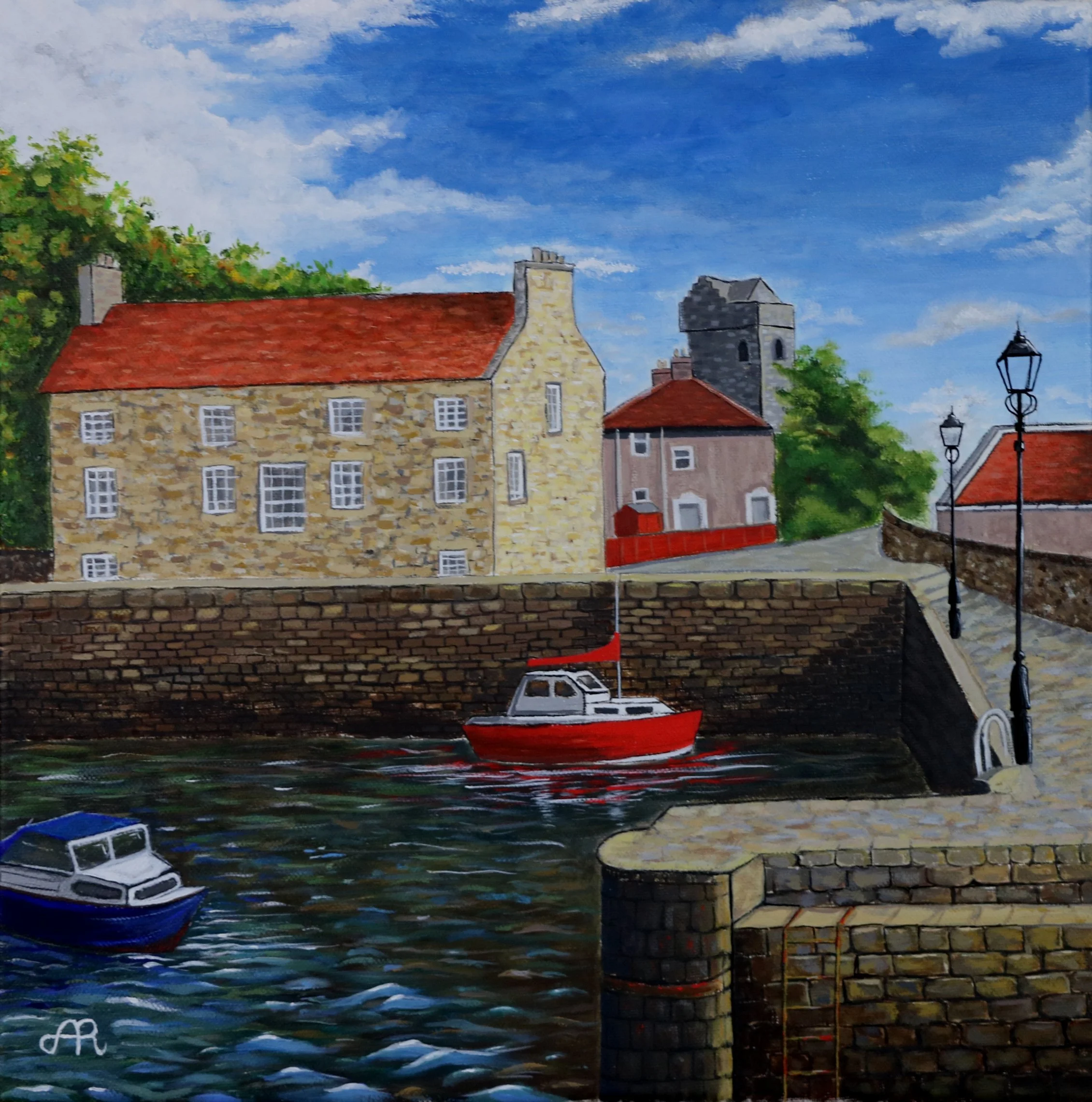 Dysart Harbour by Anna Rodigan