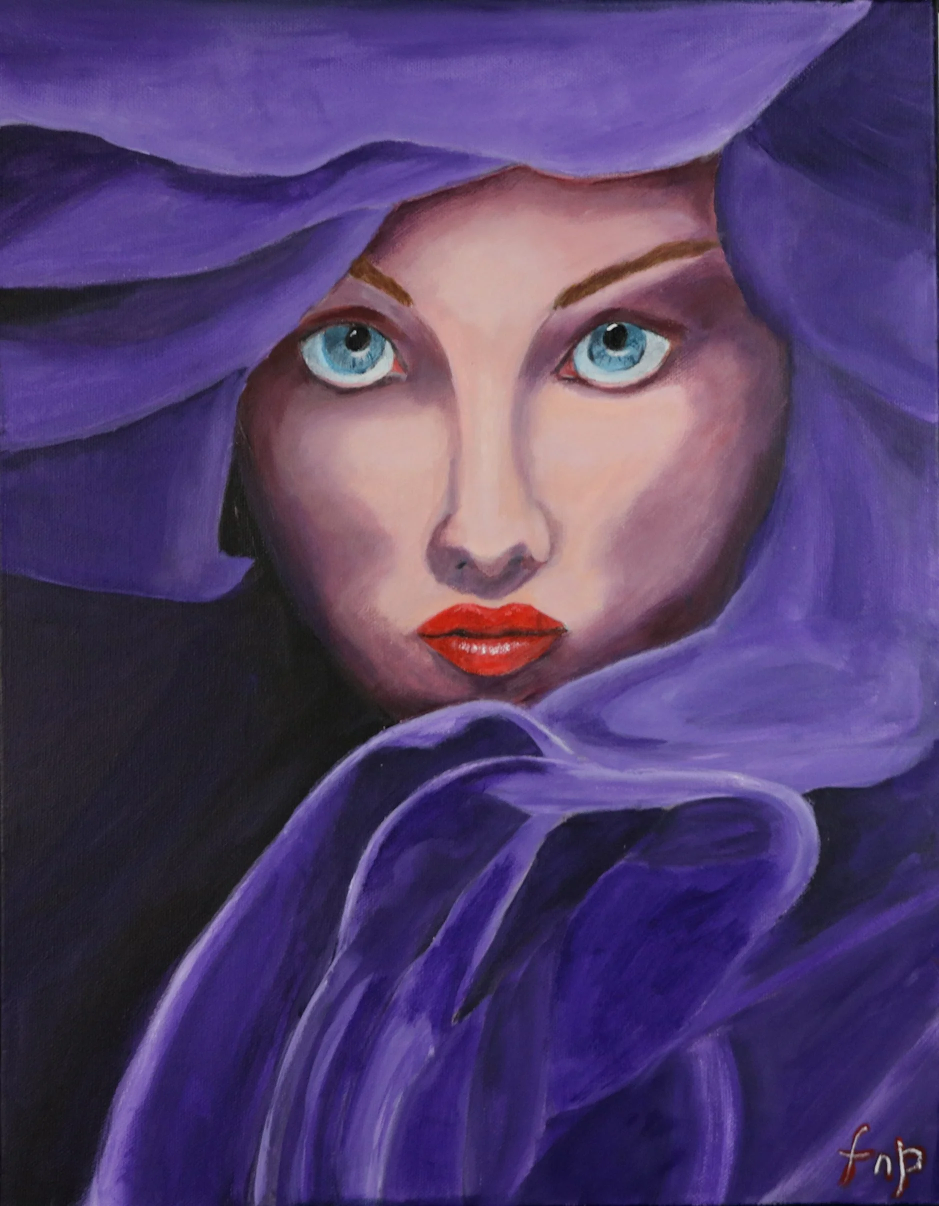 Purple Lady by Fiona Paterson