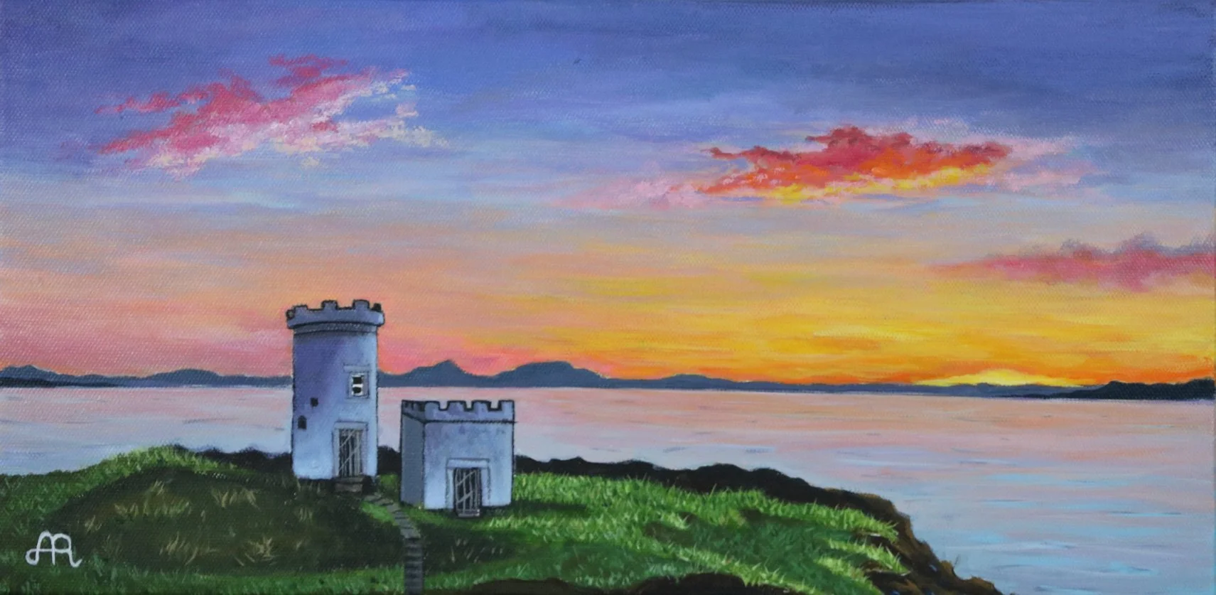 Elie Lighthouse by Anna Rodigan